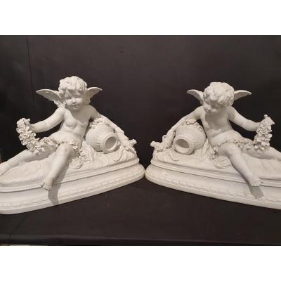 Pair Of Biscuits From The 19th Century