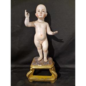 The Child Jesus, 18th Century Neapolitan Sculpture