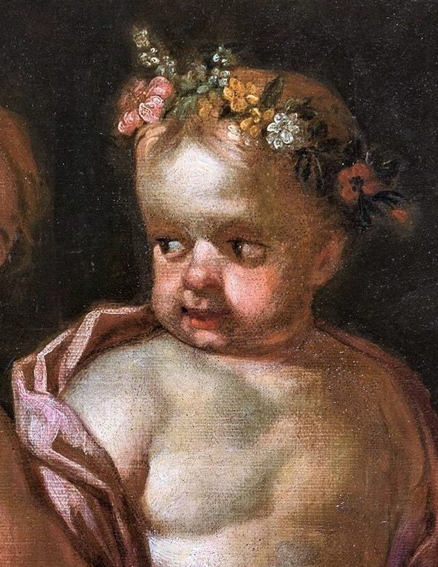 Allegory Of Love - Entourage Domenico Piola (genoa 1627-1703)-photo-3
