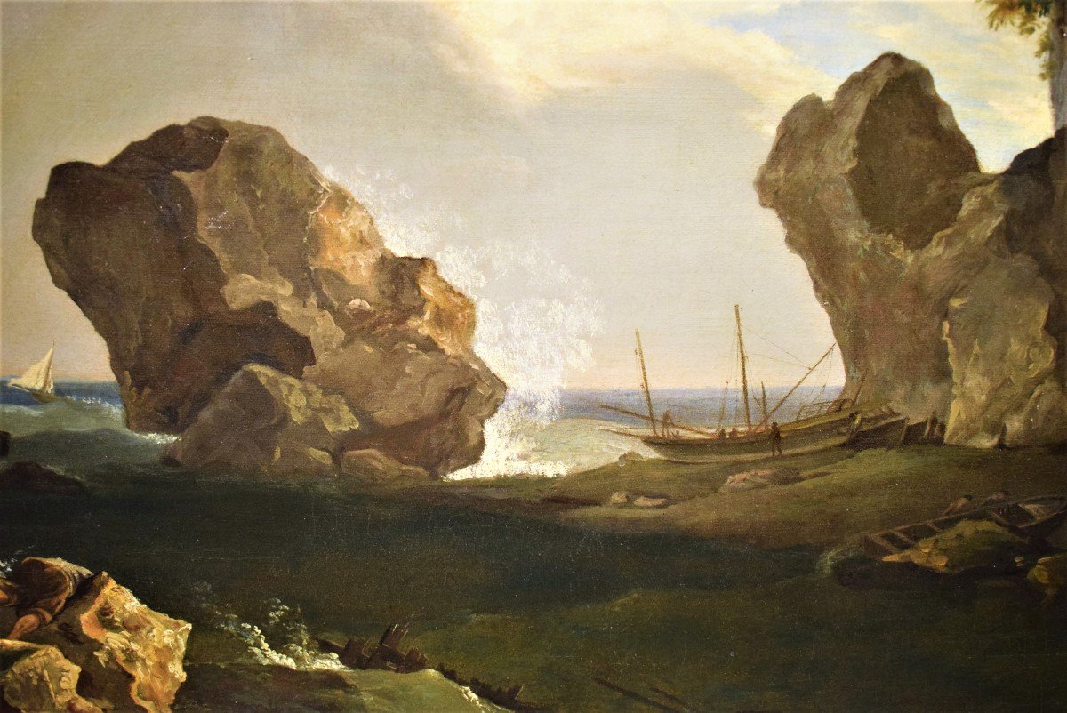 Shipwreck - Claude Joseph Vernet  (avignon 1714 - Paris 1789) -photo-6