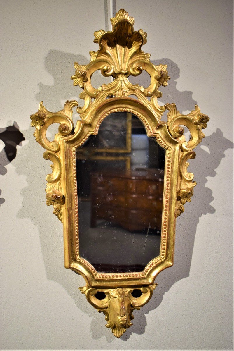 Pair Of Louis XV Mirrors  - 18th Century,  Venice-photo-4