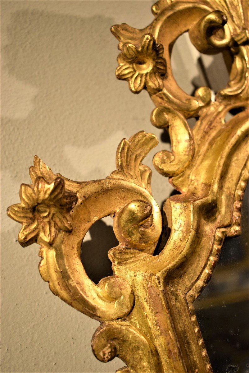 Pair Of Louis XV Mirrors  - 18th Century,  Venice-photo-4