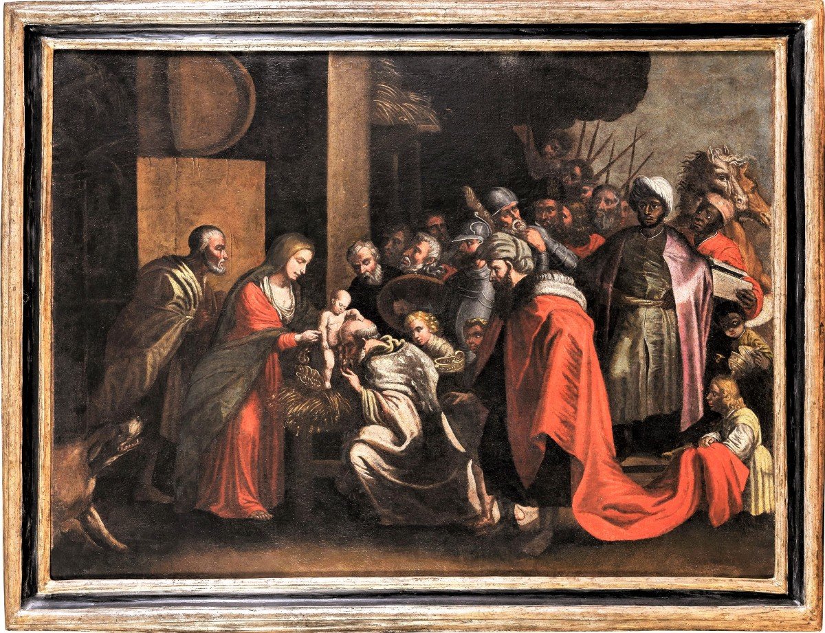 Adoration des Mages - École de Pieter Paul Rubens (1577-1640)