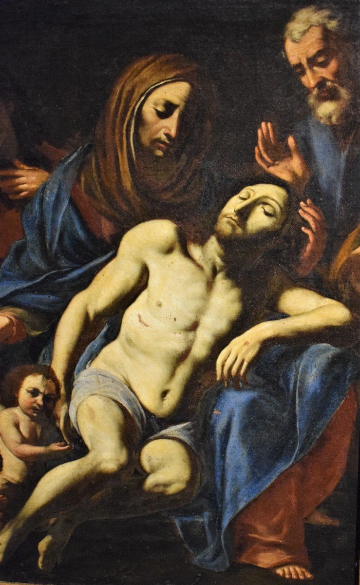 Lamentation Over Christ - Workshop Of Francesco Cairo (milan, 1607 - 1665)-photo-3