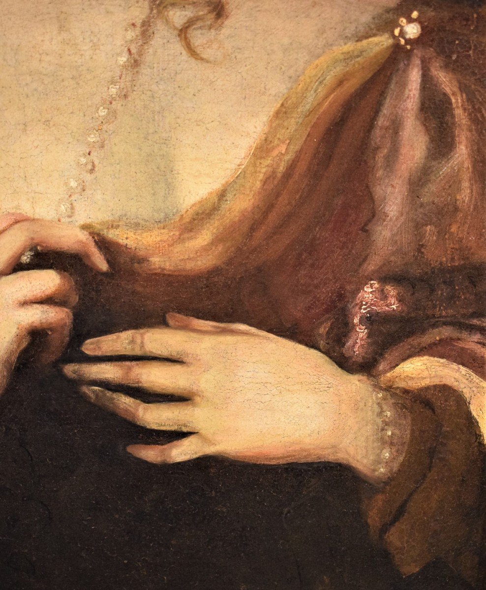 Le Repentir de Madeleine - École émilienne XVIIe siècle-photo-2