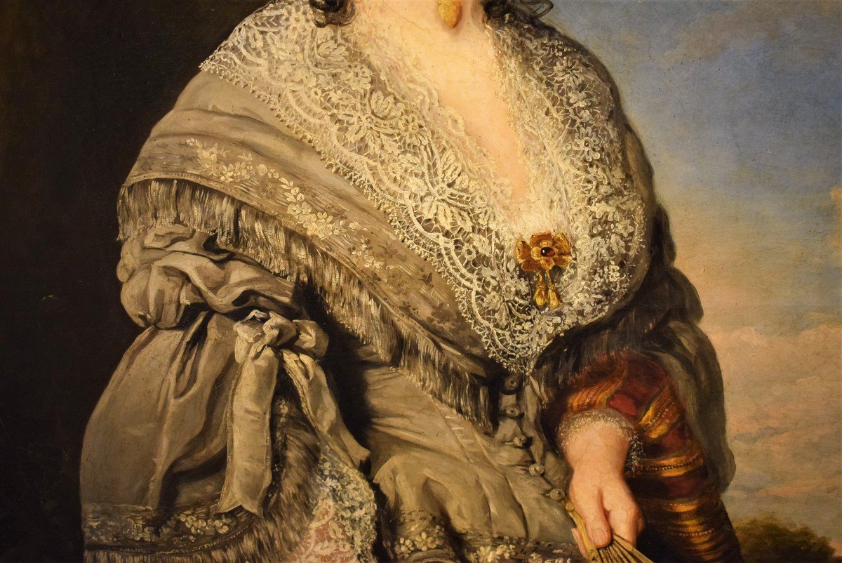 Princess Kotschoubey - Franz Xaver Winterhalter (st. Blasien 1805- Frankfurt 1873) -photo-2