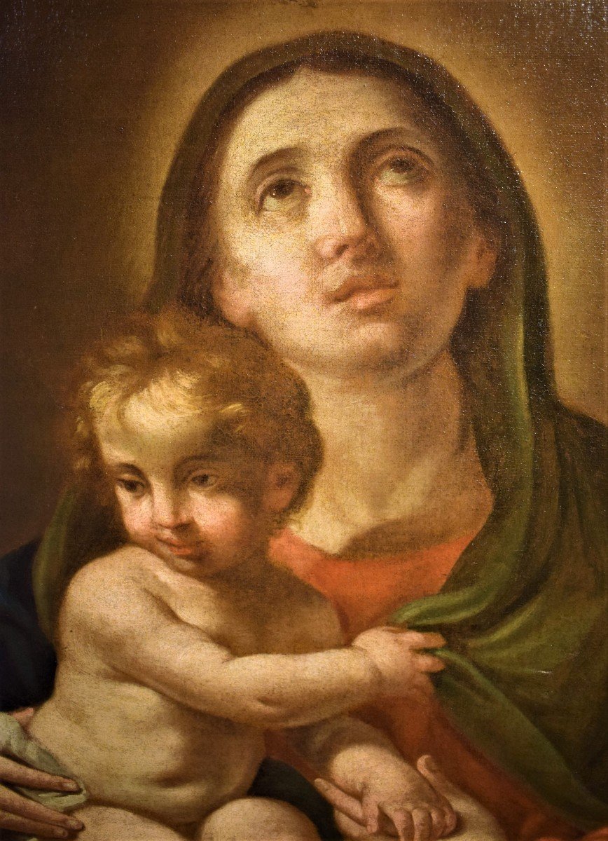   Vierge à l'Enfant - Francesco de Mura (Naples, 1696 –1782) atelier-photo-1