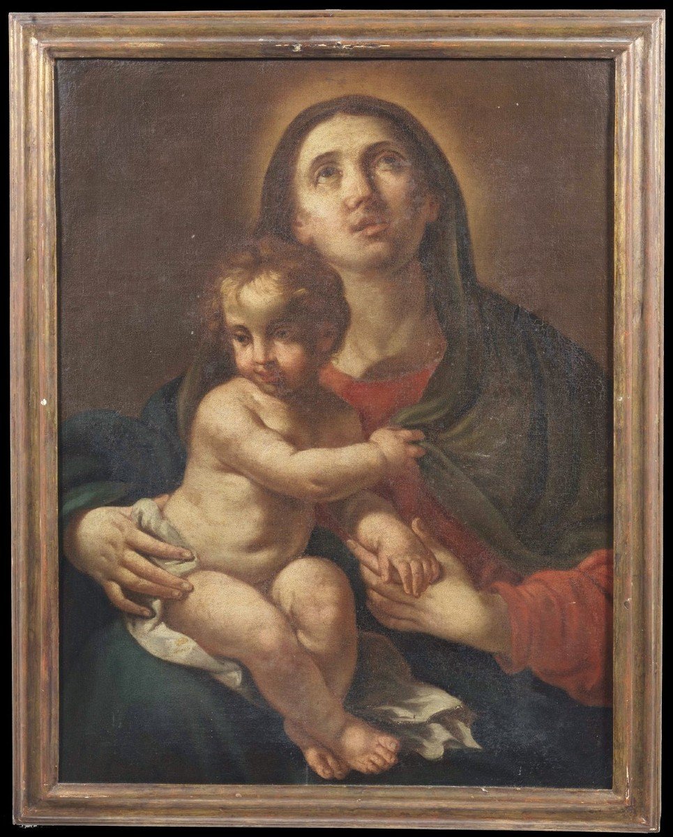   Vierge à l'Enfant - Francesco de Mura (Naples, 1696 –1782) atelier-photo-8