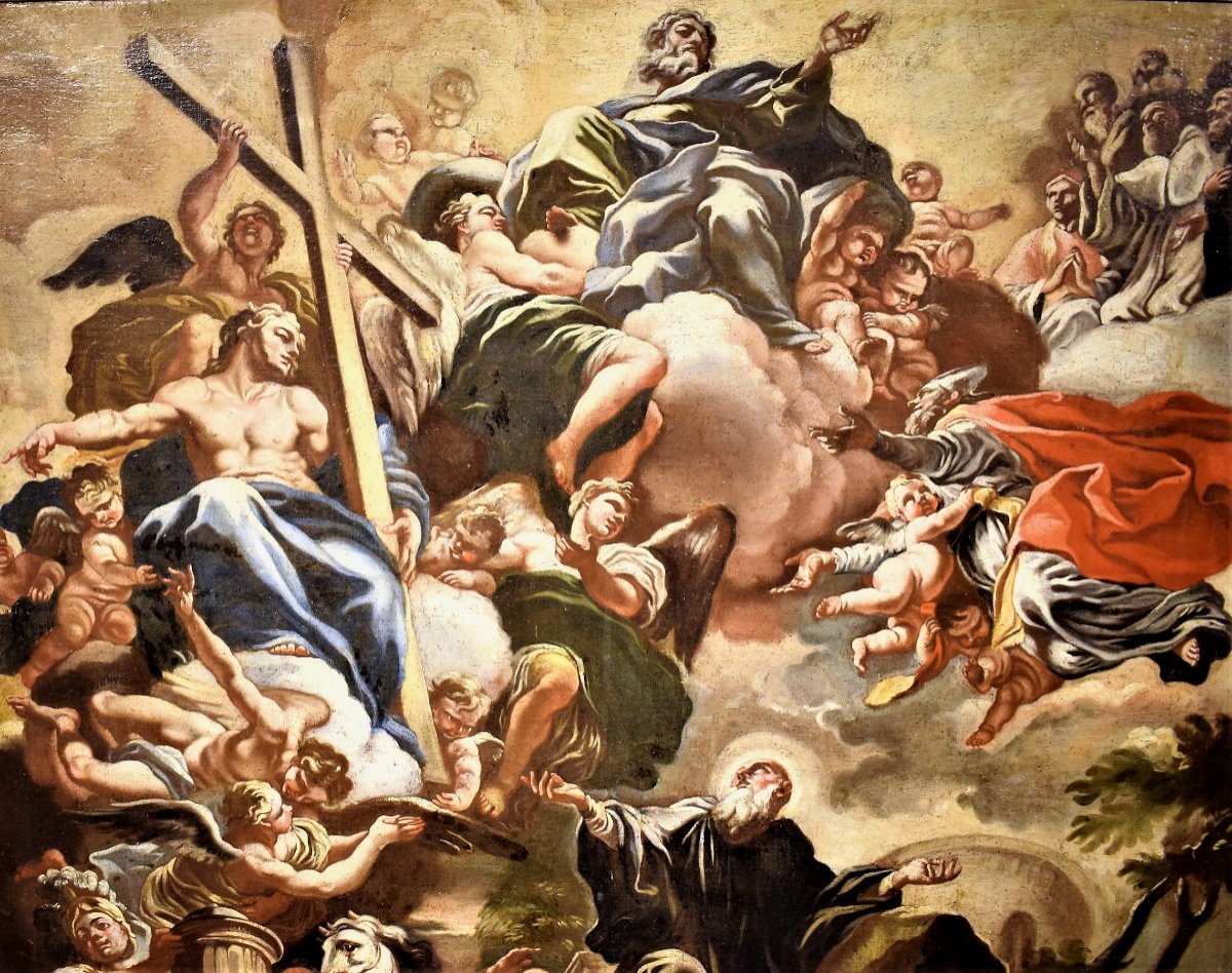 Le triomphe du Christianisme - Francesco Solimena (1657-1747) -photo-2