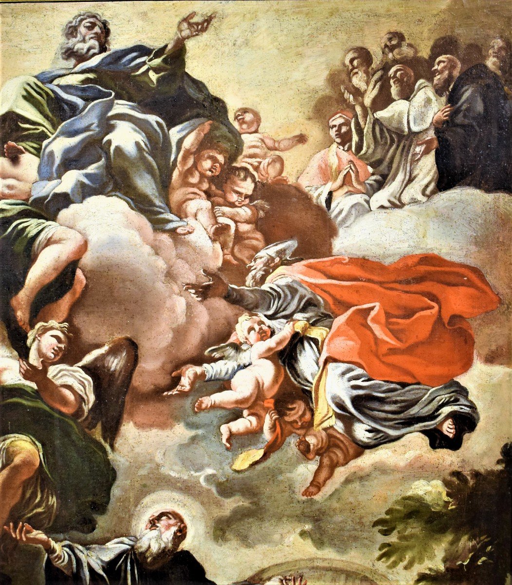 Le triomphe du Christianisme - Francesco Solimena (1657-1747) -photo-3