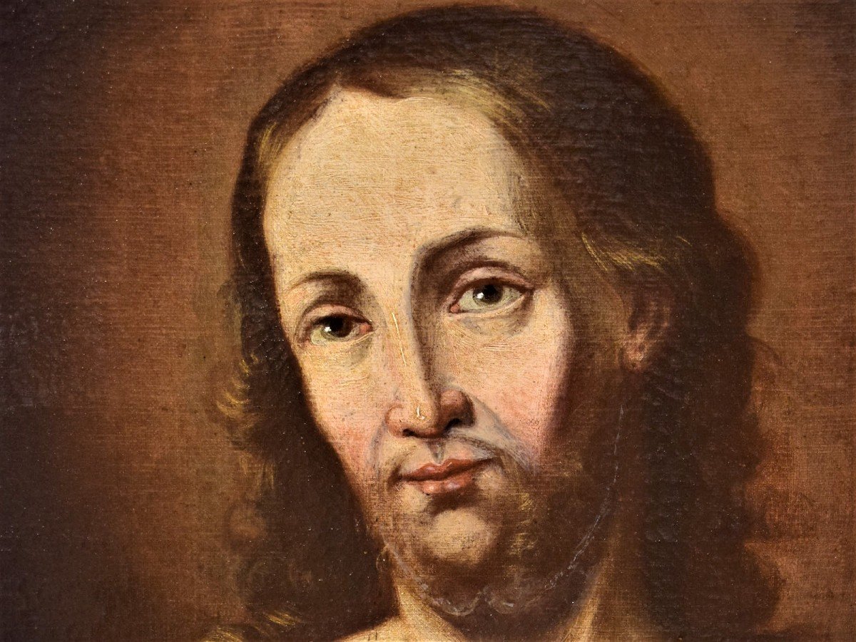 Salvator Mundi - Lombard School  - 17th Century -photo-4