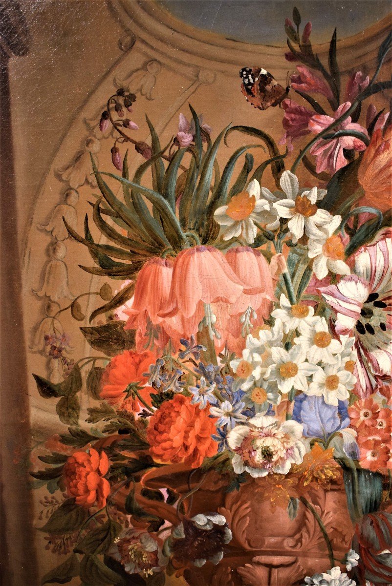 Nature Morte De Fleurs - Jan Frans van Dael (1764 -1840)-photo-2