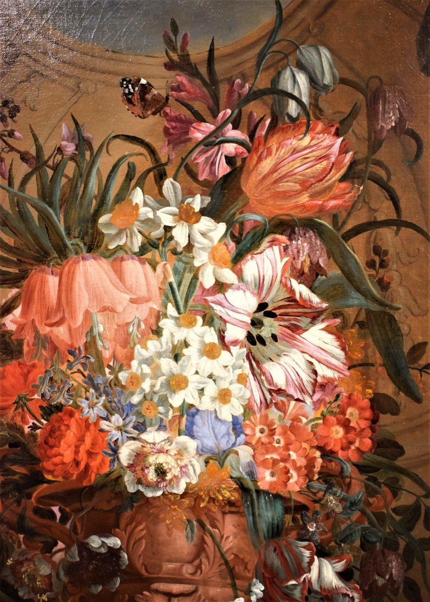 Nature Morte De Fleurs - Jan Frans van Dael (1764 -1840)-photo-3