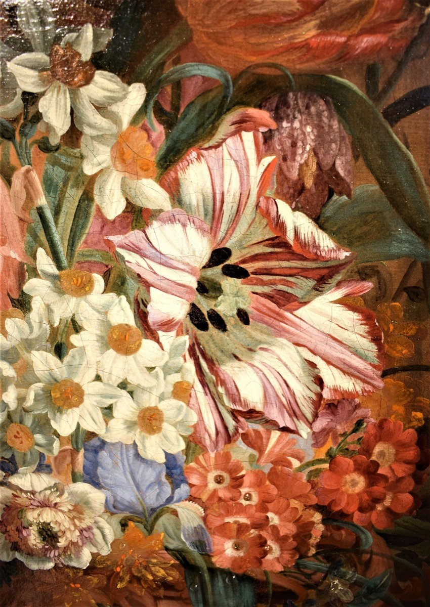 Nature Morte De Fleurs - Jan Frans van Dael (1764 -1840)-photo-3