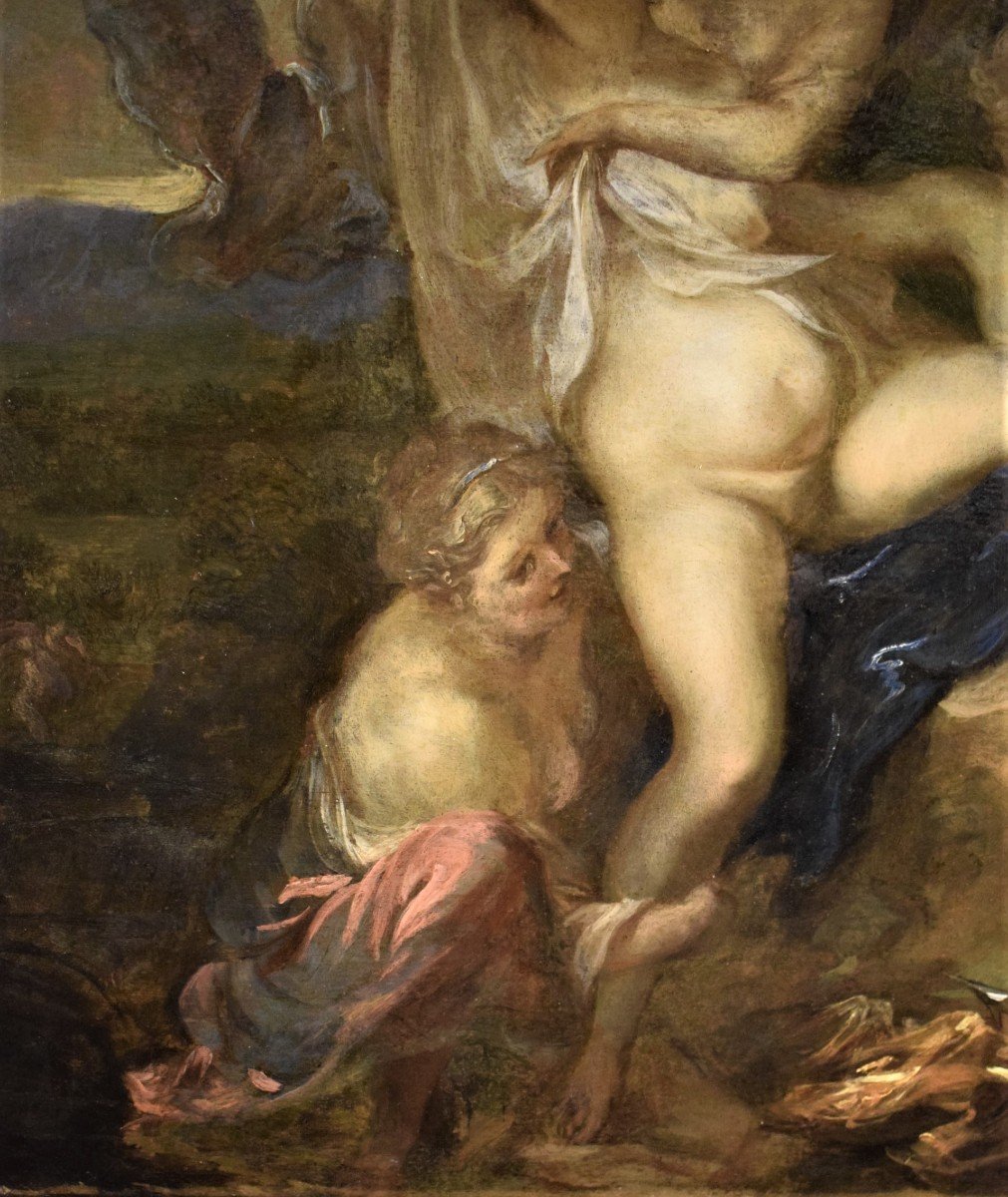Diana Discovers Callisto's Secret - Flemish School Of  17th Century-photo-4