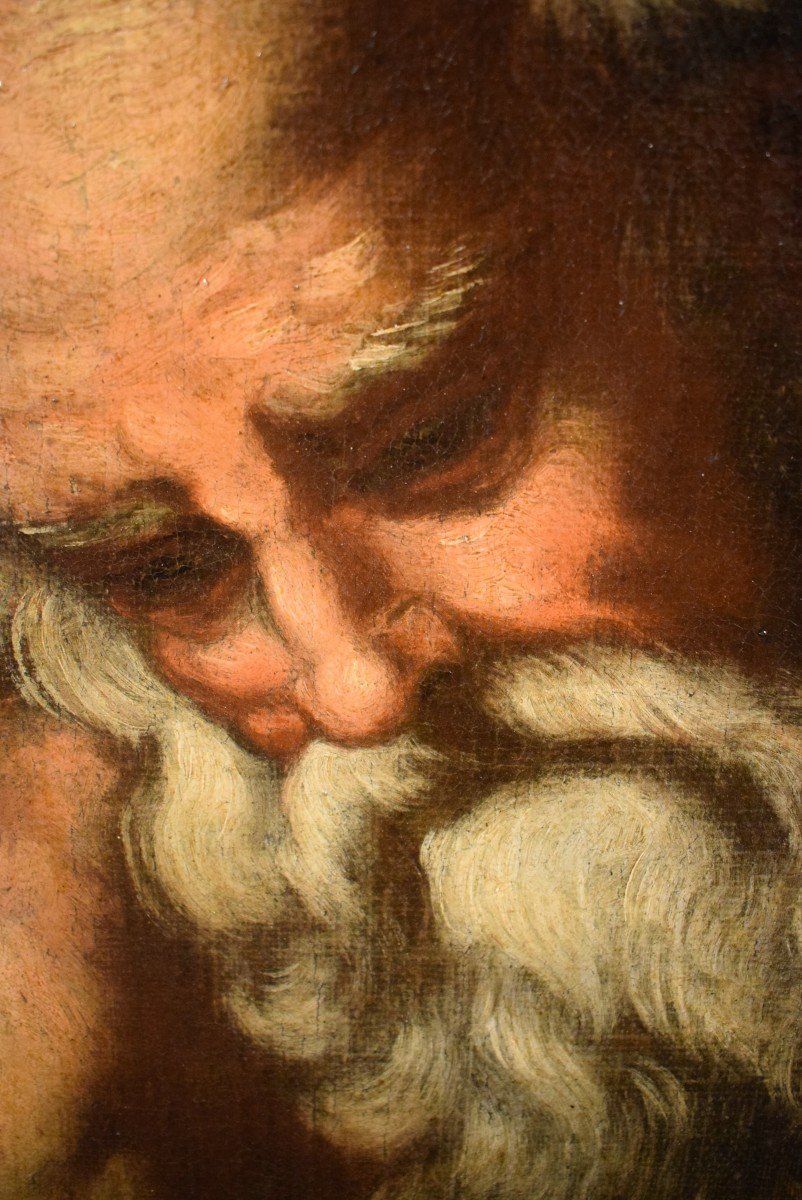 Saint Jerome - Emilian Master Of The 17th Century-photo-3