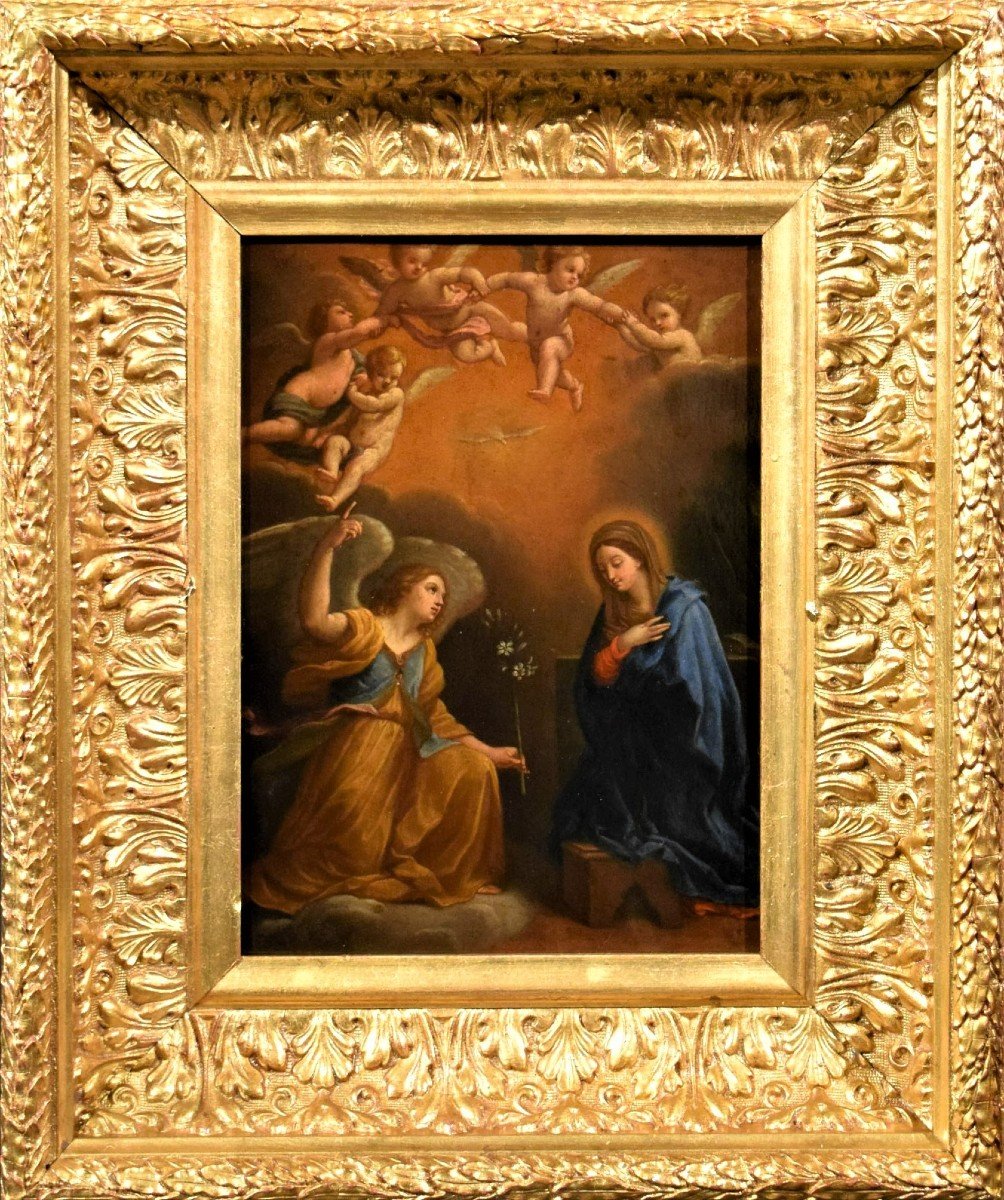 Annonciation -  Atelier Guido Reni (Bologne 1575-1642)