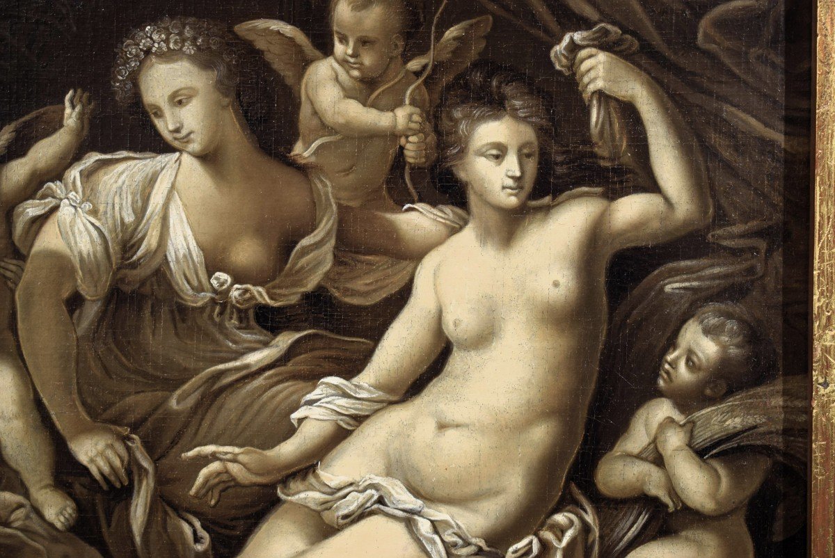 Les Quatre Saisons -  Francesco Gessi (Bologne 1588-1649) attribué-photo-3