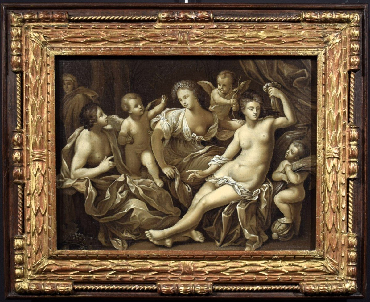 Les Quatre Saisons -  Francesco Gessi (Bologne 1588-1649) attribué