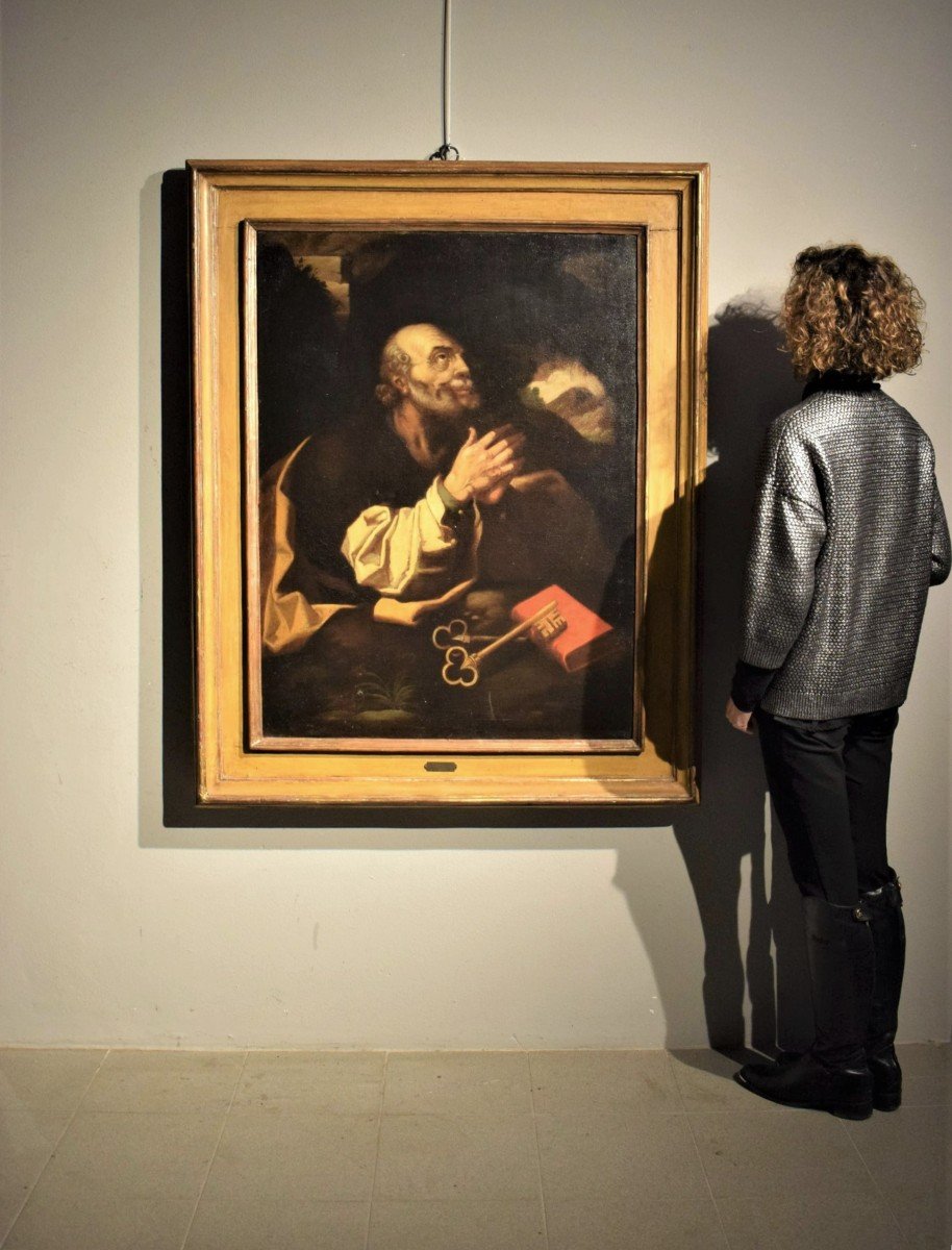 Saint Pierre - Endrick Goltzius (Bruggen 1558-Haarlem 1617)  fin XVIème-photo-8