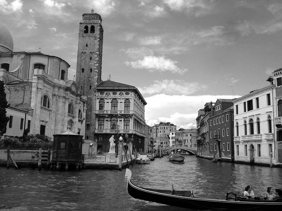 Venise, Le Grand Canal à Cannaregio - Giuseppe Riva (ivrée 1834-1916)-photo-8