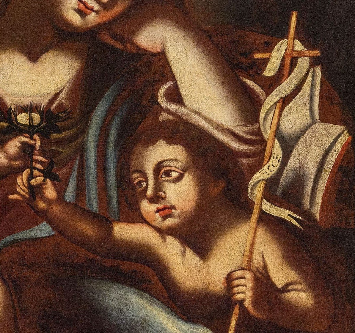 Vierge And Child  with St. Little John Baptist -photo-1