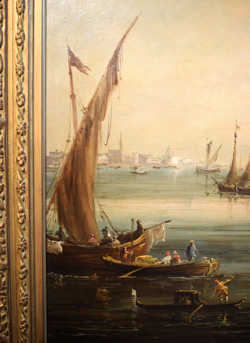 Venise, Vue panoramique sur le Grand Canal - fin du XIXe siècle-photo-5