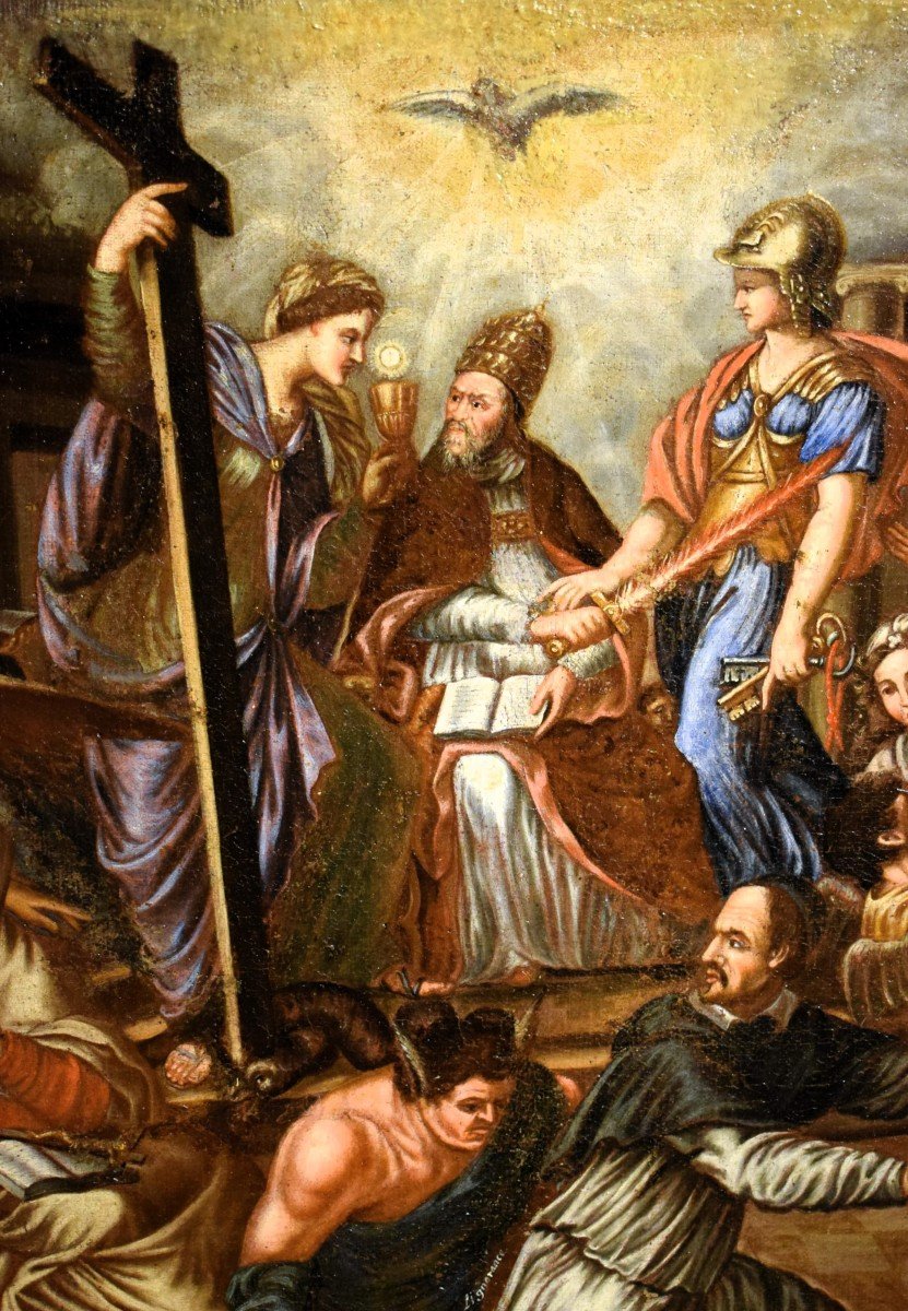 Le triomphe de l'Église sur les hérésies des jansénistes-photo-4