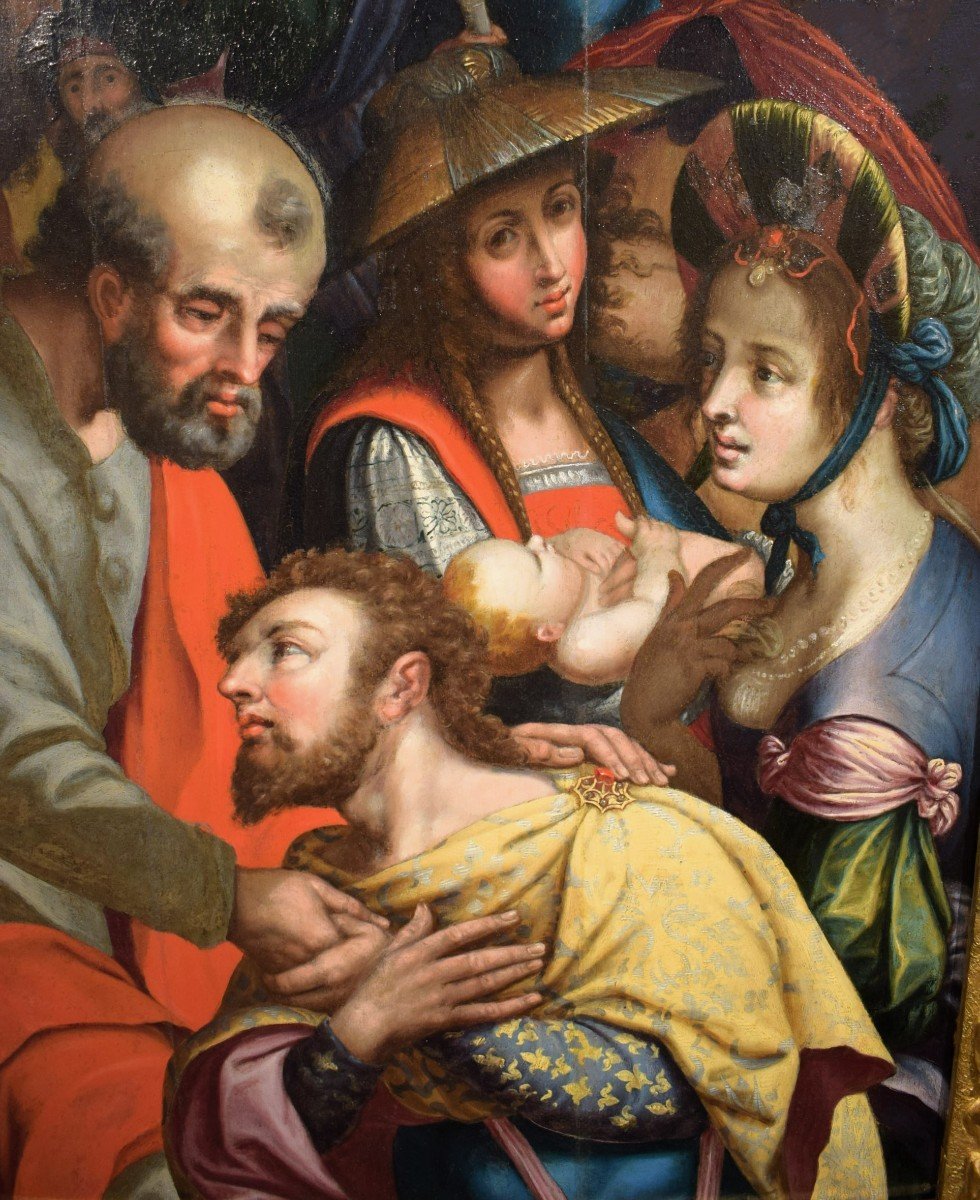 ﻿Saint Pierre et le Centurion Corneille - Pieter Aertsen (1508-1575) -photo-2