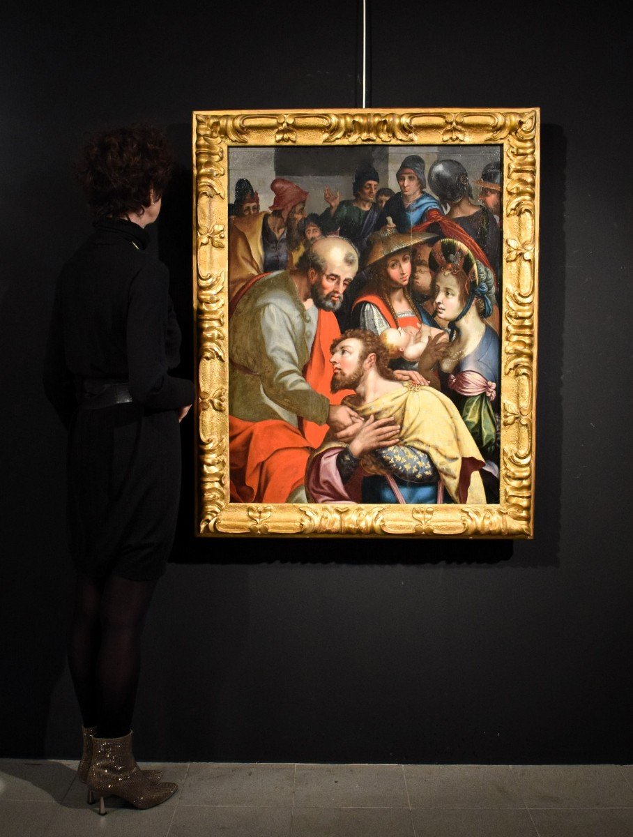 ﻿Saint Pierre et le Centurion Corneille - Pieter Aertsen (1508-1575) -photo-8