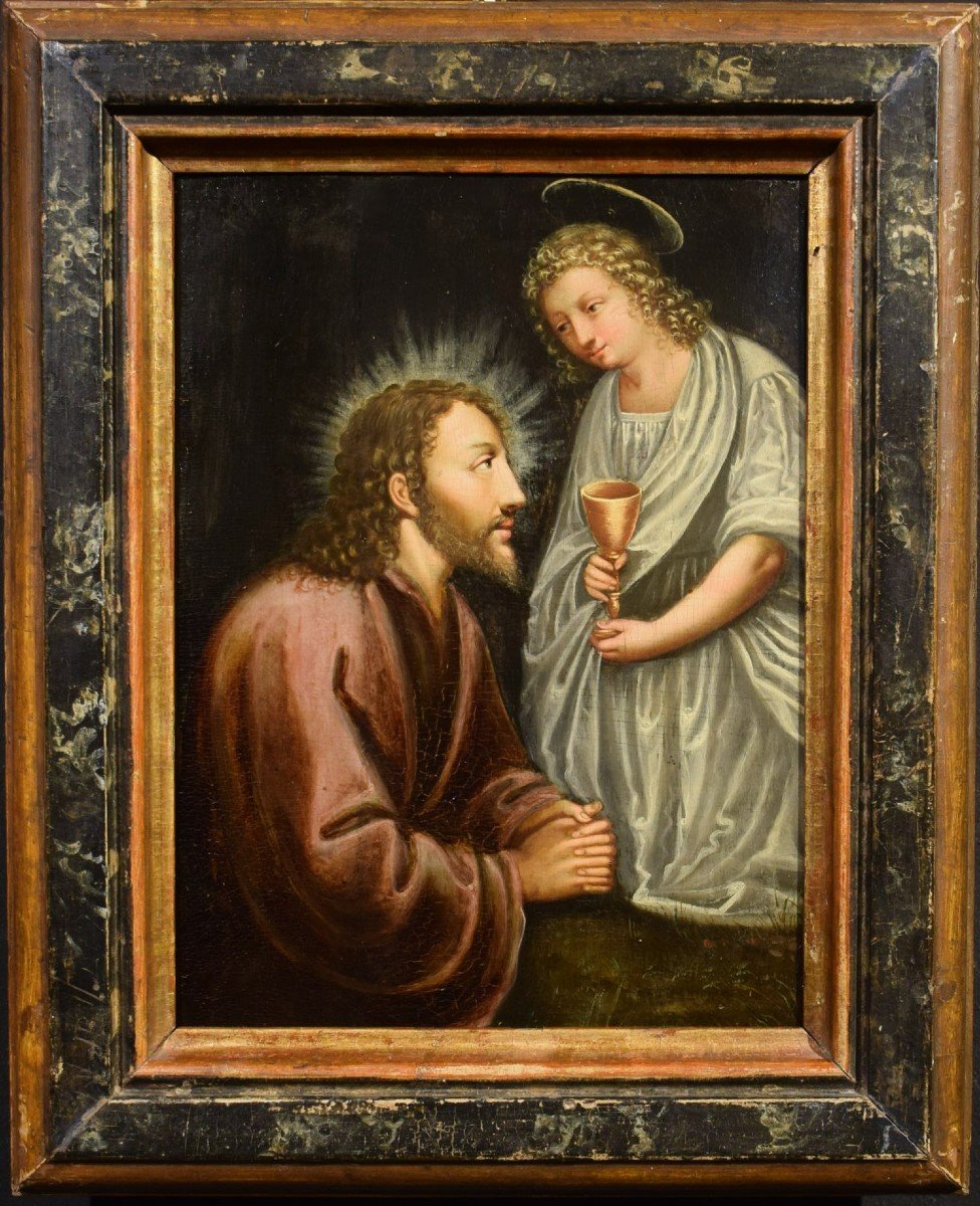 Christ On The Mount Of Olives - 17th Century Flamisch Artist