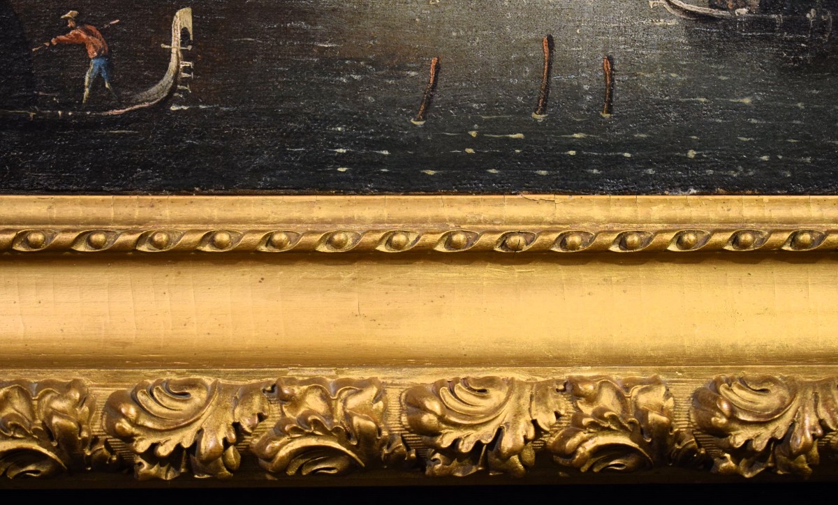 Venise, défilé de gondoles sur le canal - Gabriel Bella, (Venise 1730-1799)-photo-7