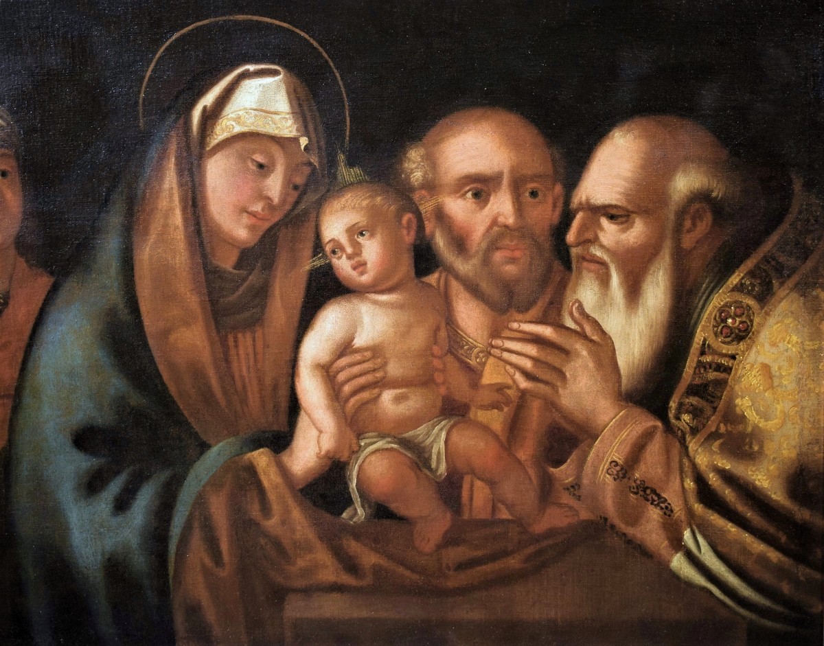 Presentation Of Jesus In The Temple - Venetian School Of The 16th Century-photo-2