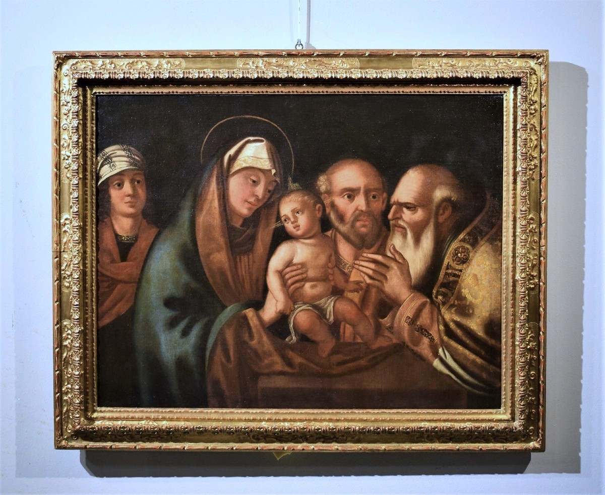 Presentation Of Jesus In The Temple - Venetian School Of The 16th Century-photo-8