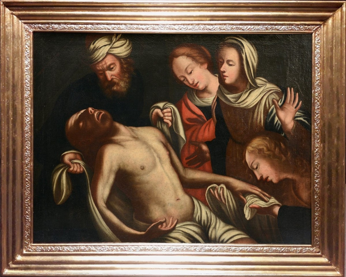 La lamentation sur le Christ - Francesco Rizzo de Santacroce - XVIe siècle-photo-2