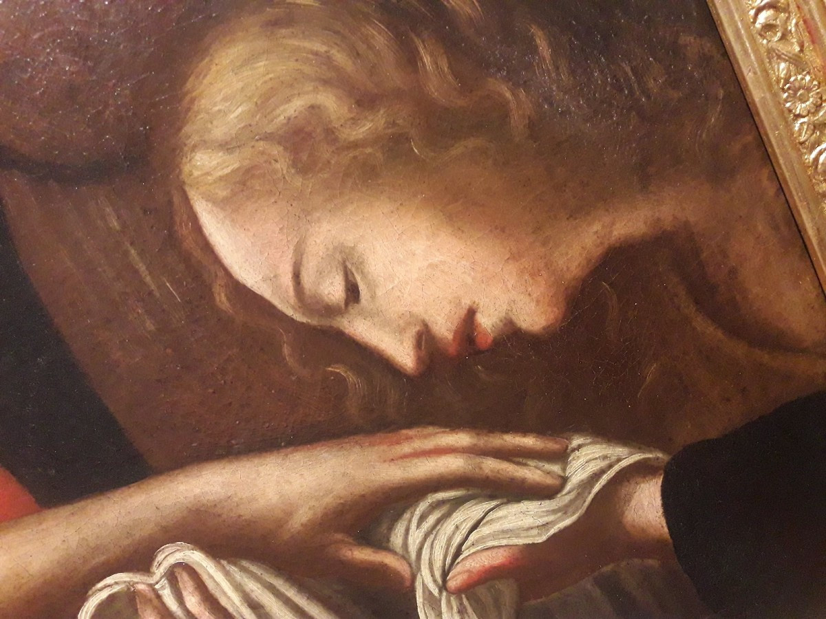 La lamentation sur le Christ - Francesco Rizzo de Santacroce - XVIe siècle-photo-1