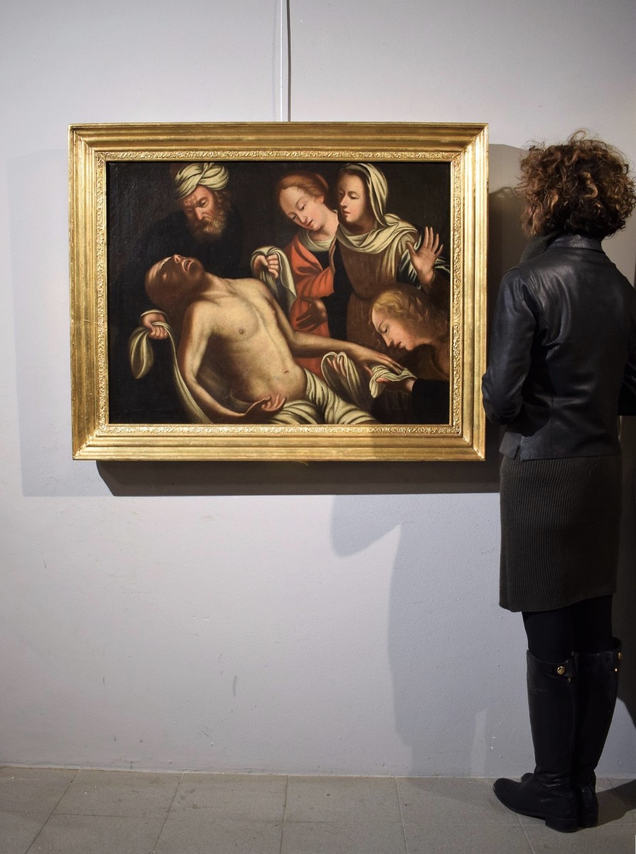 La lamentation sur le Christ - Francesco Rizzo de Santacroce - XVIe siècle-photo-7