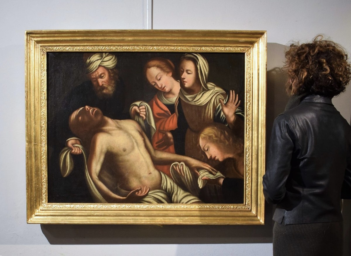 La lamentation sur le Christ - Francesco Rizzo de Santacroce - XVIe siècle-photo-8