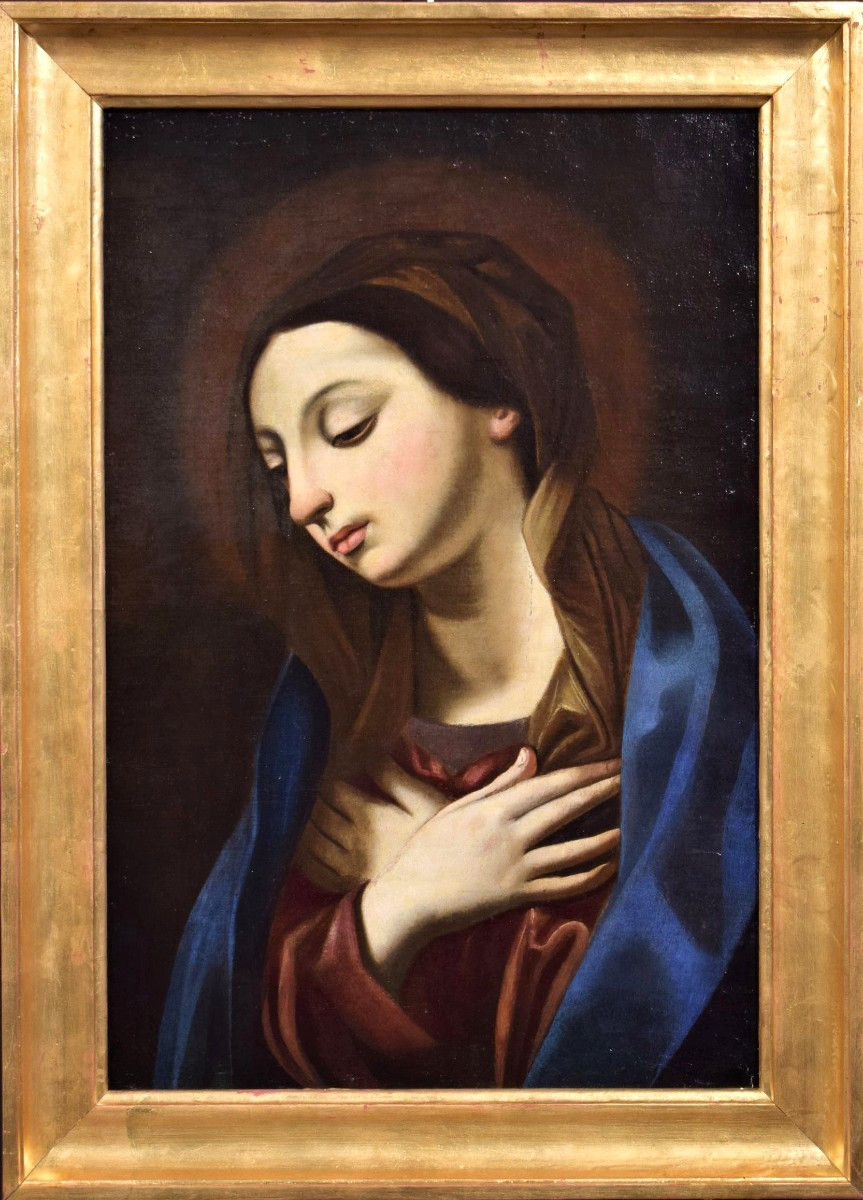 Virgin In Prayer  -circle Of Guido Reni (bologna 1575-1645)