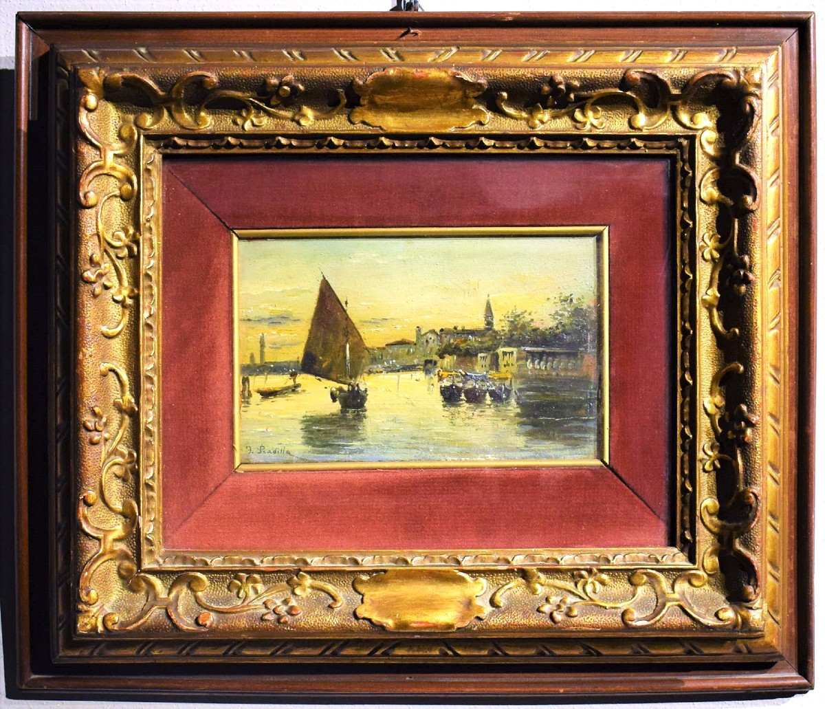 Venise, lever de soleil - Francisco Pradilla Ortiz (1848 - 1921)-photo-5