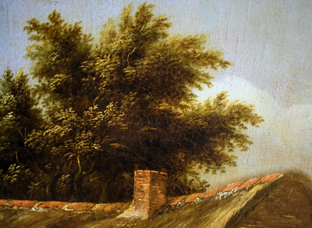 La cour de la taverne - David Teniers le Jeune (Anvers 1610 – Bruxelles 1690)-photo-5