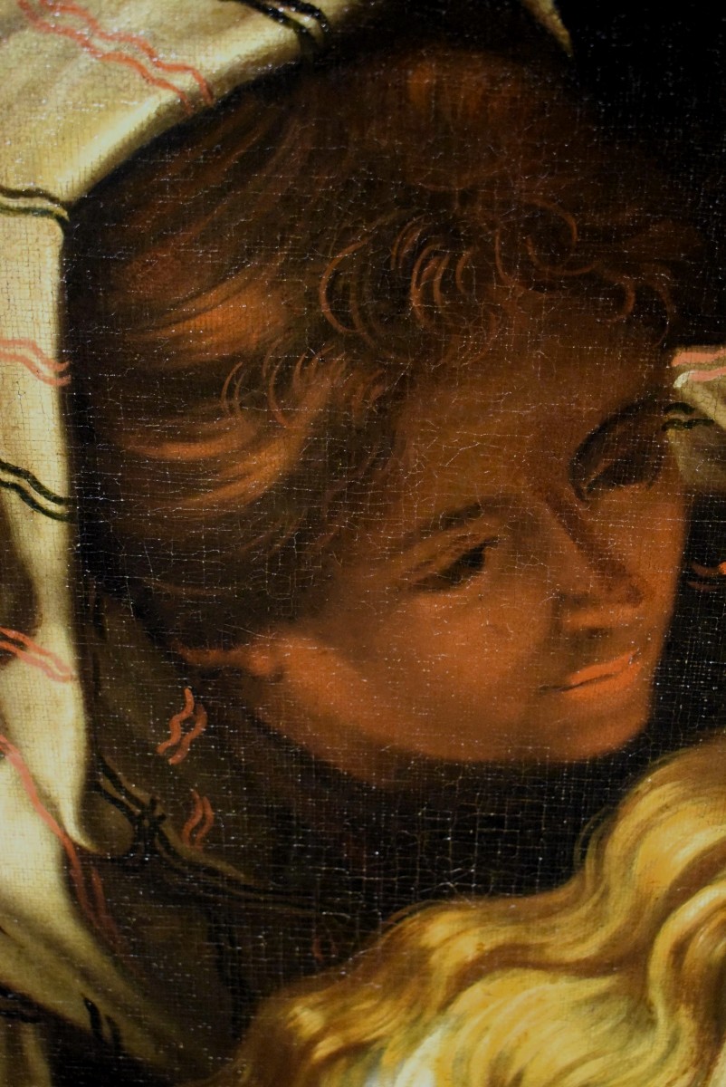 Le Repentir de Marie-Madeleine - Abraham Janssens II  (Anvers 1616 - 1649)-photo-4