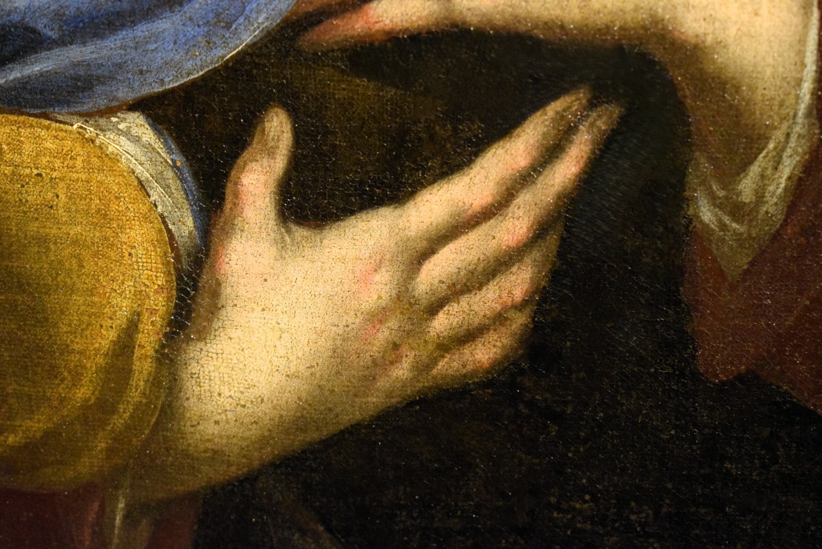 Vierge à l'Enfant -  Maître émilien du XVIIIe siècle-photo-5