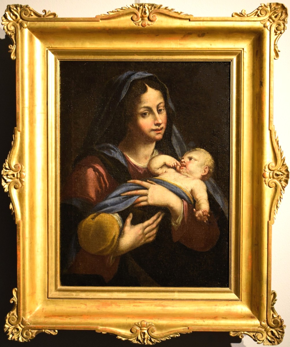 Vierge à l'Enfant -  Maître émilien du XVIIIe siècle