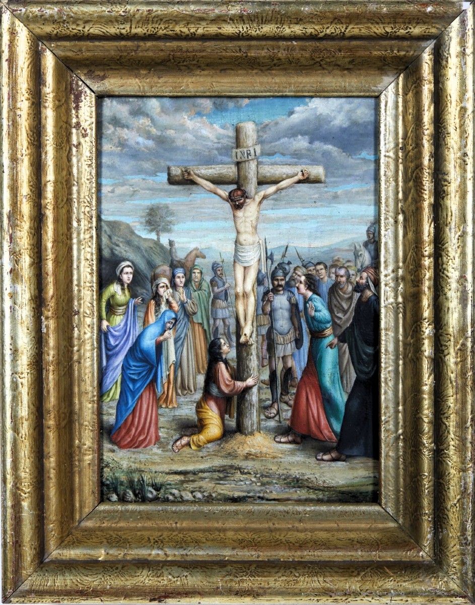 Crucifixion du Christ - France, Limoges﻿ - fin du XVIIIe siècle-photo-2