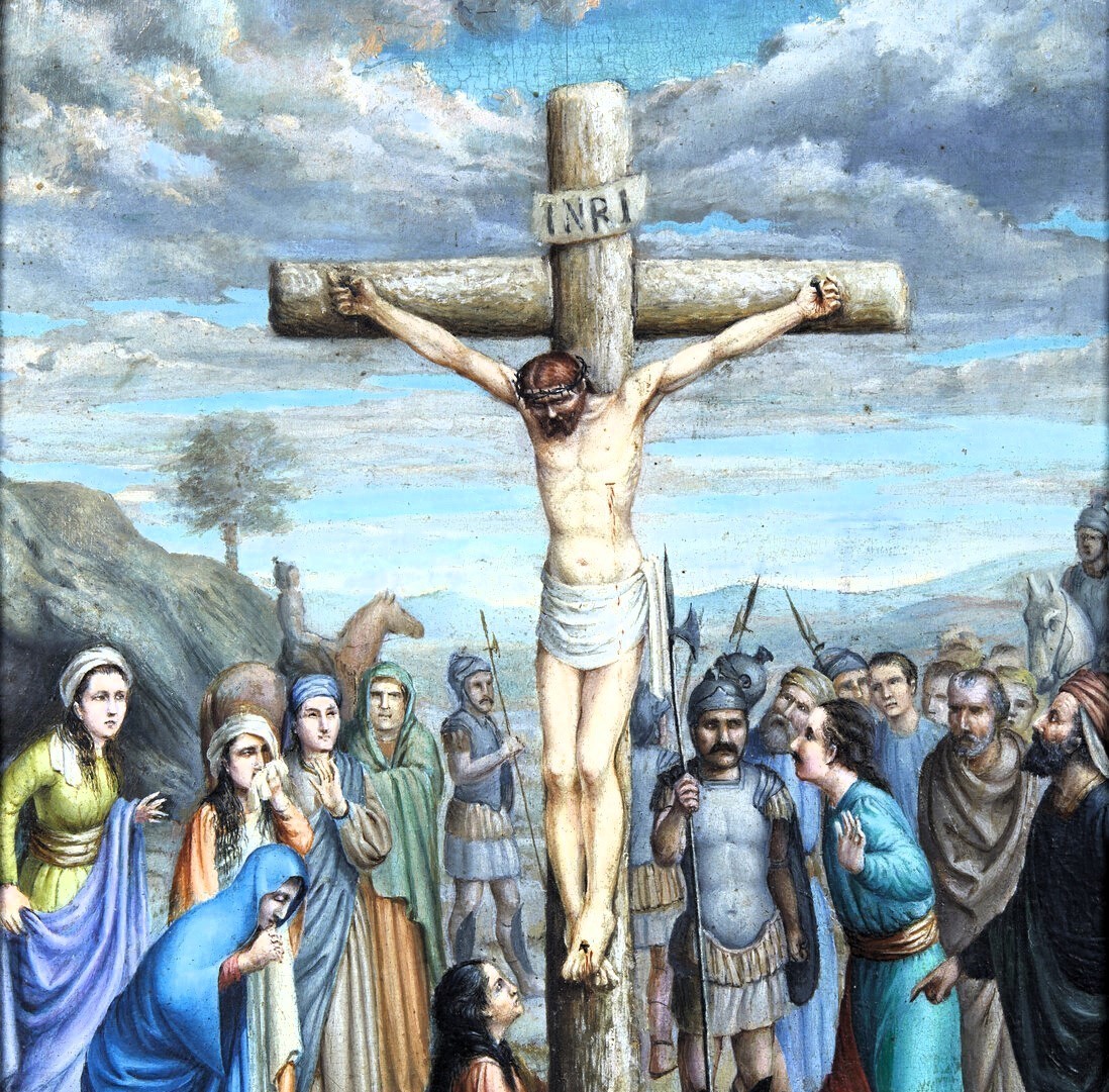 Crucifixion du Christ - France, Limoges﻿ - fin du XVIIIe siècle-photo-3