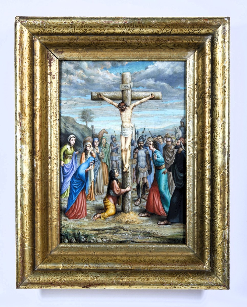 Crucifixion du Christ - France, Limoges﻿ - fin du XVIIIe siècle-photo-3