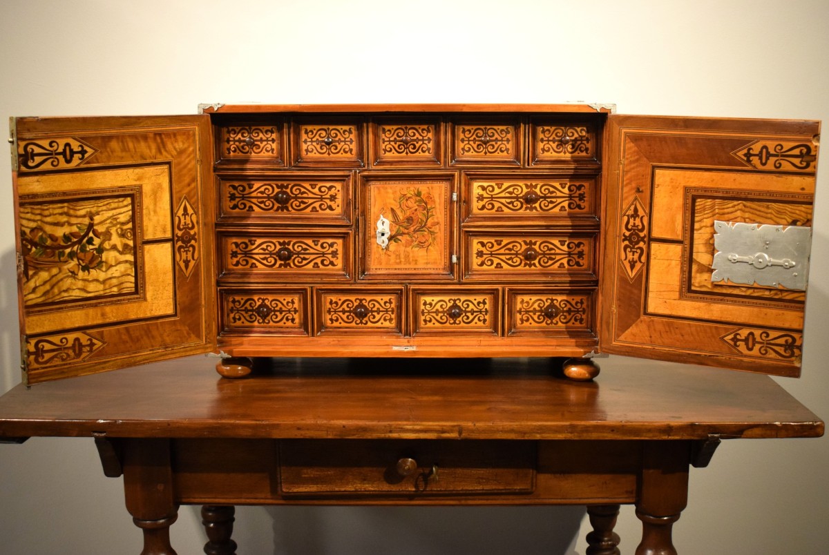 Louis XIV Coin Cabinet, Germany, Late 17th Century-photo-2