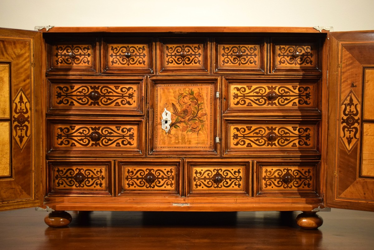 Louis XIV Coin Cabinet, Germany, Late 17th Century