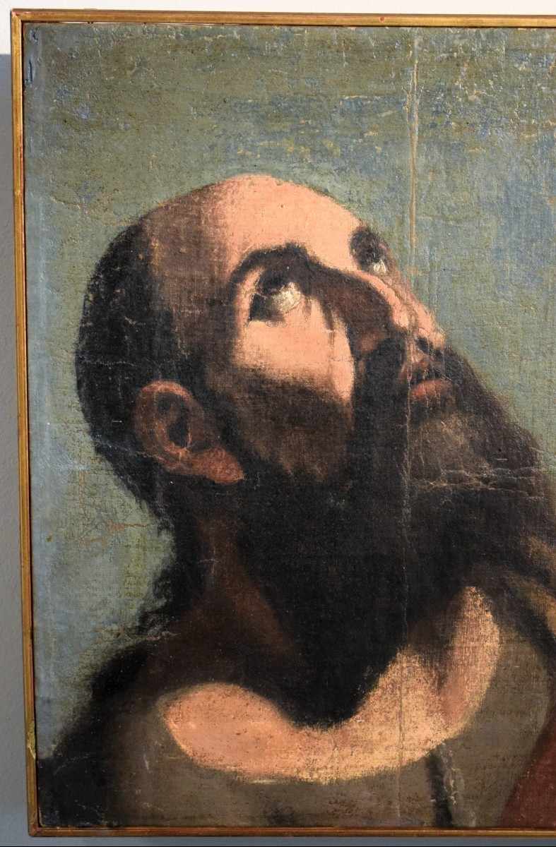 Faces Of Saints In Hieratic Poses - Master Of The Venetian Renaissance -16th Century-photo-2